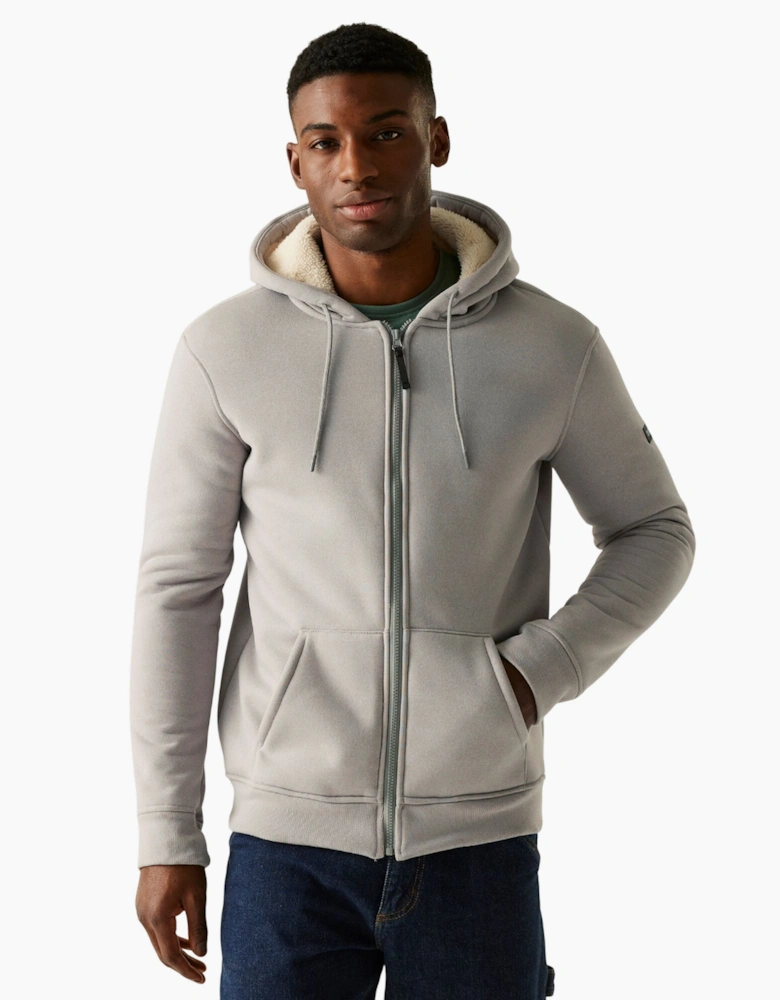 Mens Naddle Fleece Full Zip Hoodie