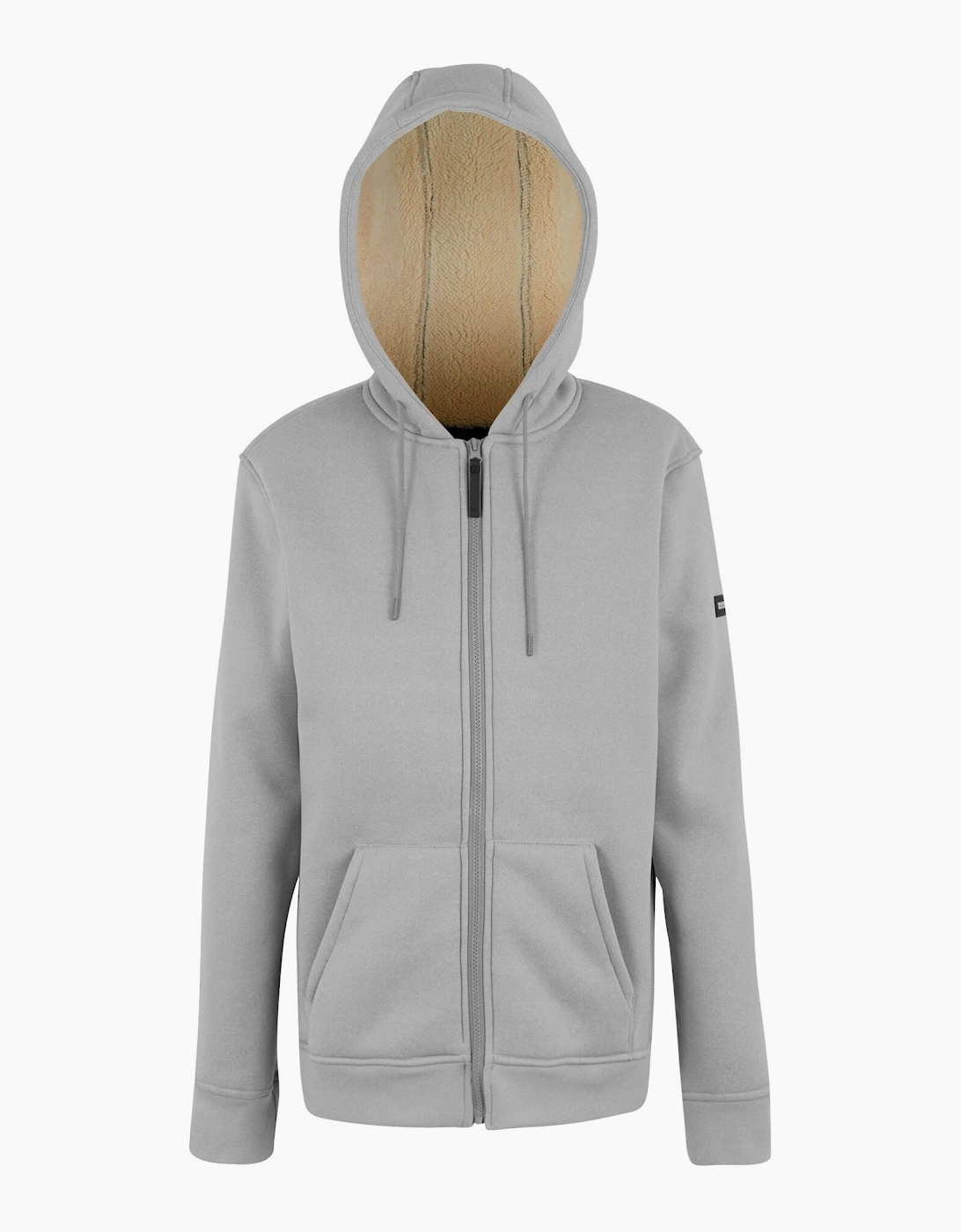 Mens Naddle Fleece Full Zip Hoodie, 6 of 5