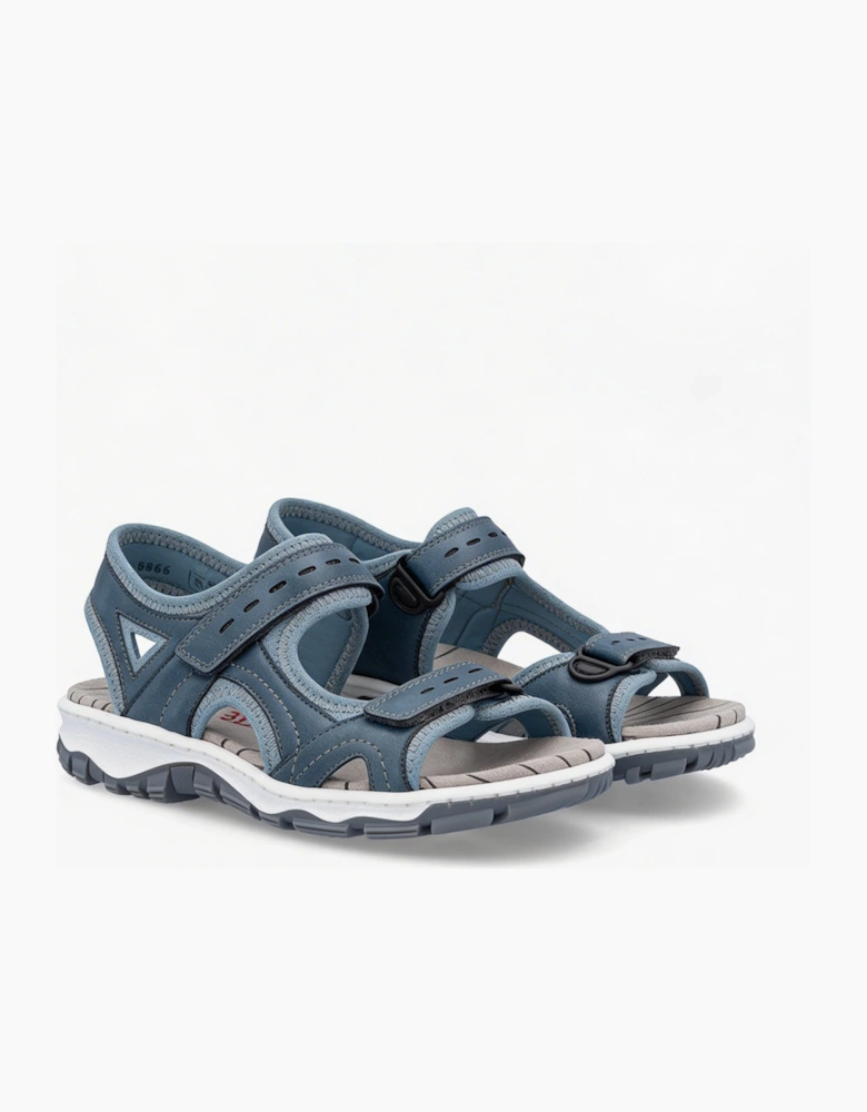 CLARA Womens Hiking & Trail Sandals Blue