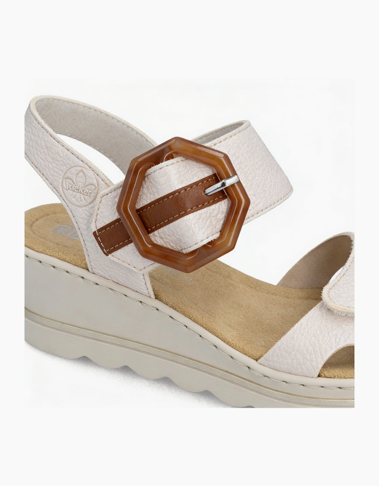 ROSE Womens Wedge Sandals Multi