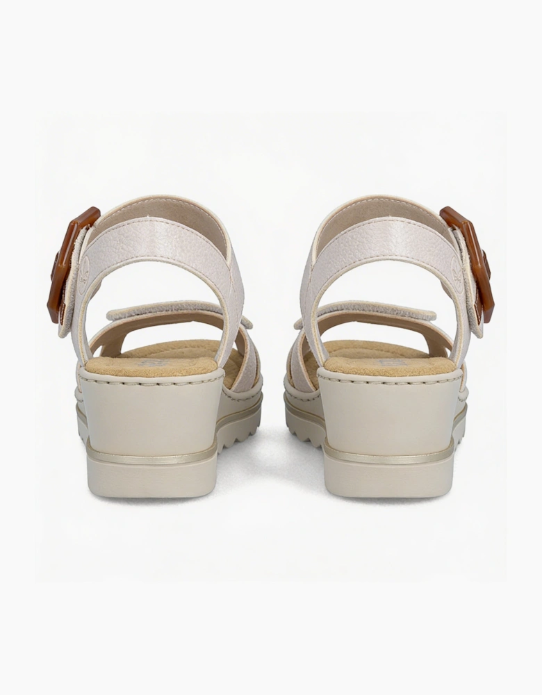 ROSE Womens Wedge Sandals Multi