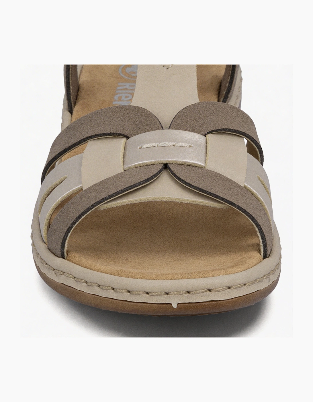 REGINA Womens Slingback Sandals Beige