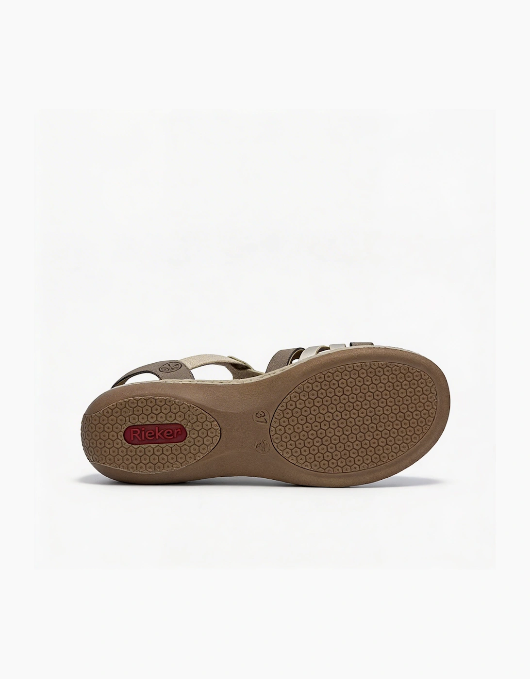 REGINA Womens Slingback Sandals Beige