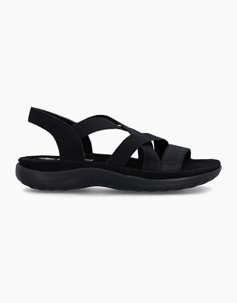 Rieker FRANJA Womens Comfort Sandals Black
