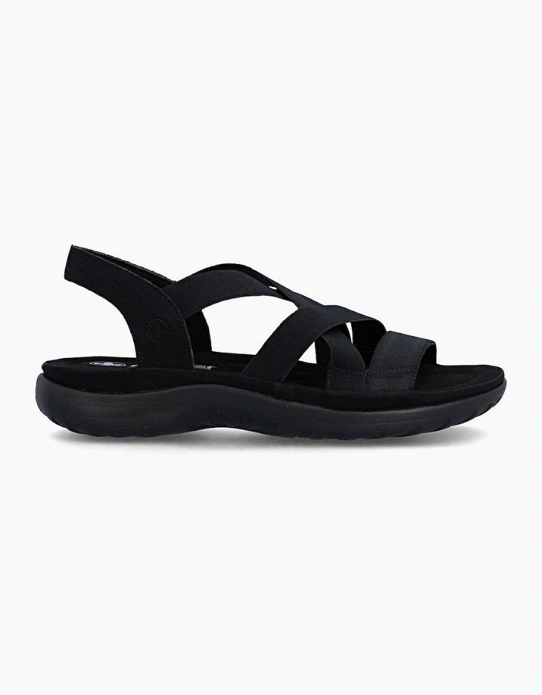 Rieker FRANJA Womens Comfort Sandals Black