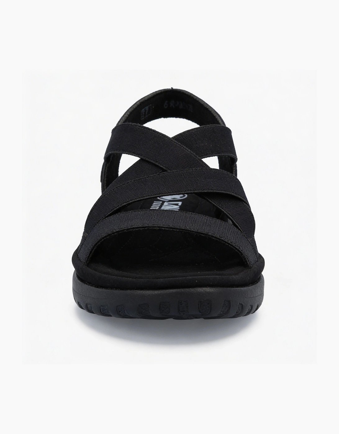 Rieker FRANJA Womens Comfort Sandals Black