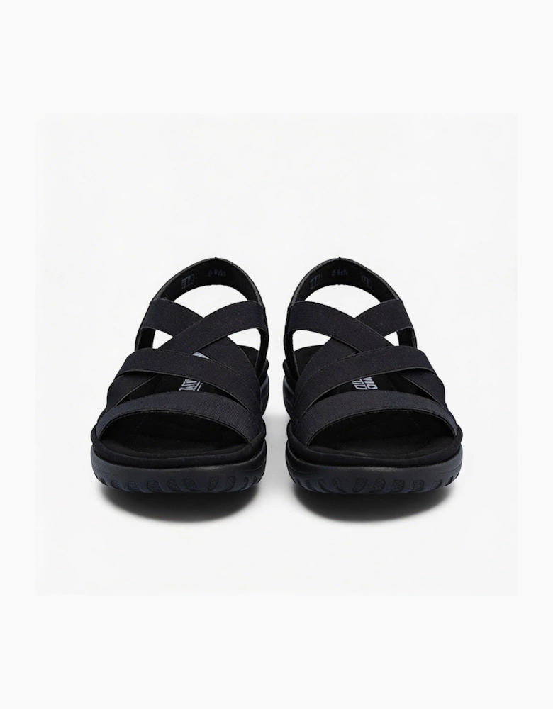 Rieker FRANJA Womens Comfort Sandals Black