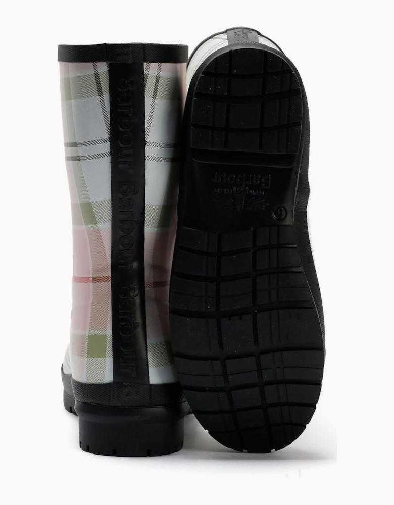 Banbury Mid Cut Women's Cherry Blossom Tartan Wellington Boots