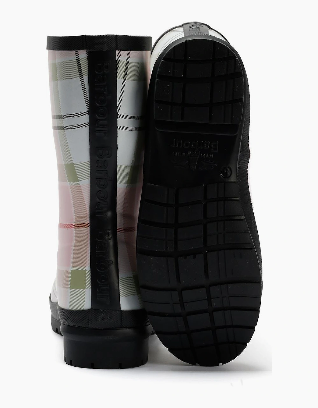 Banbury Mid Cut Women's Cherry Blossom Tartan Wellington Boots