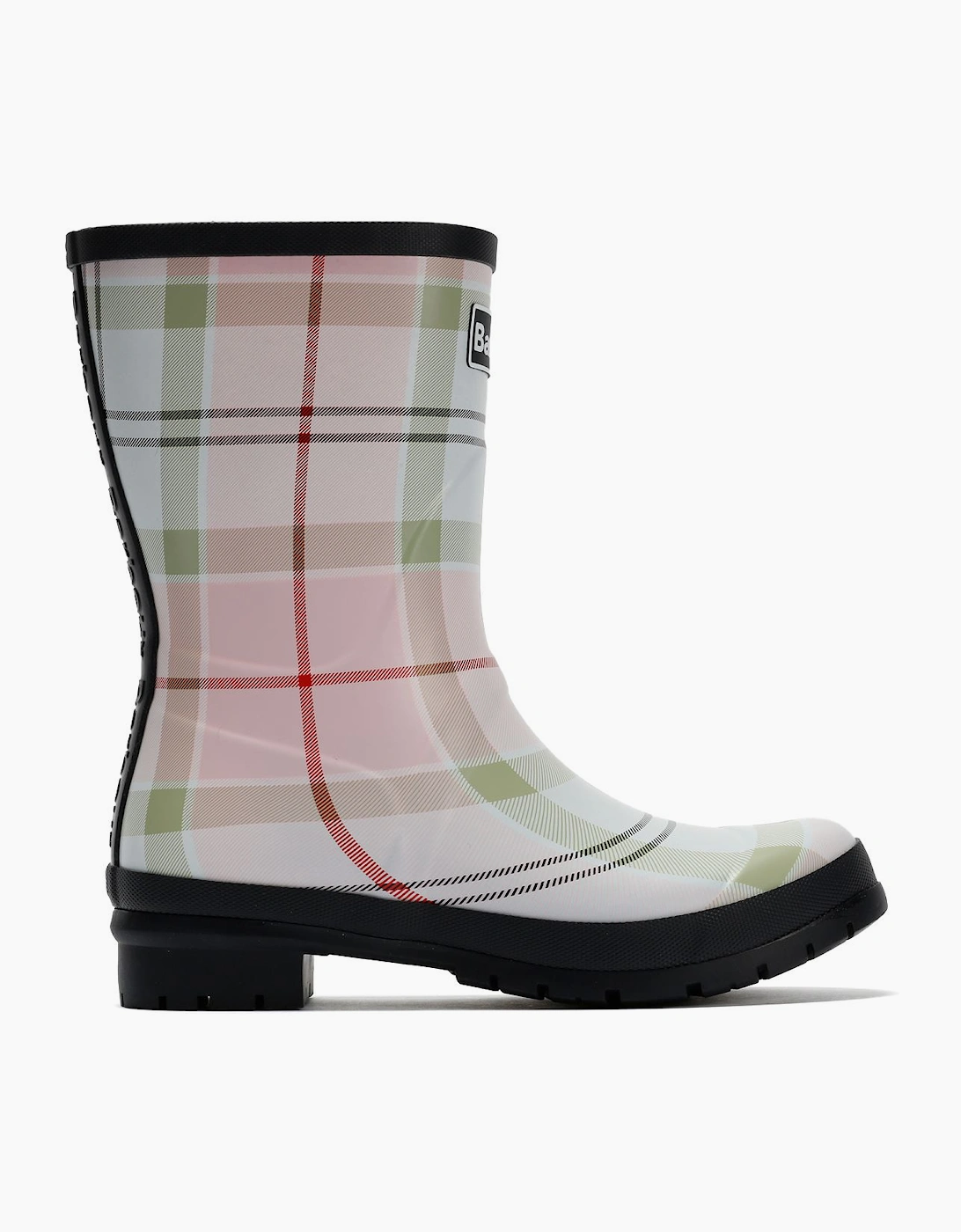 Banbury Mid Cut Women's Cherry Blossom Tartan Wellington Boots