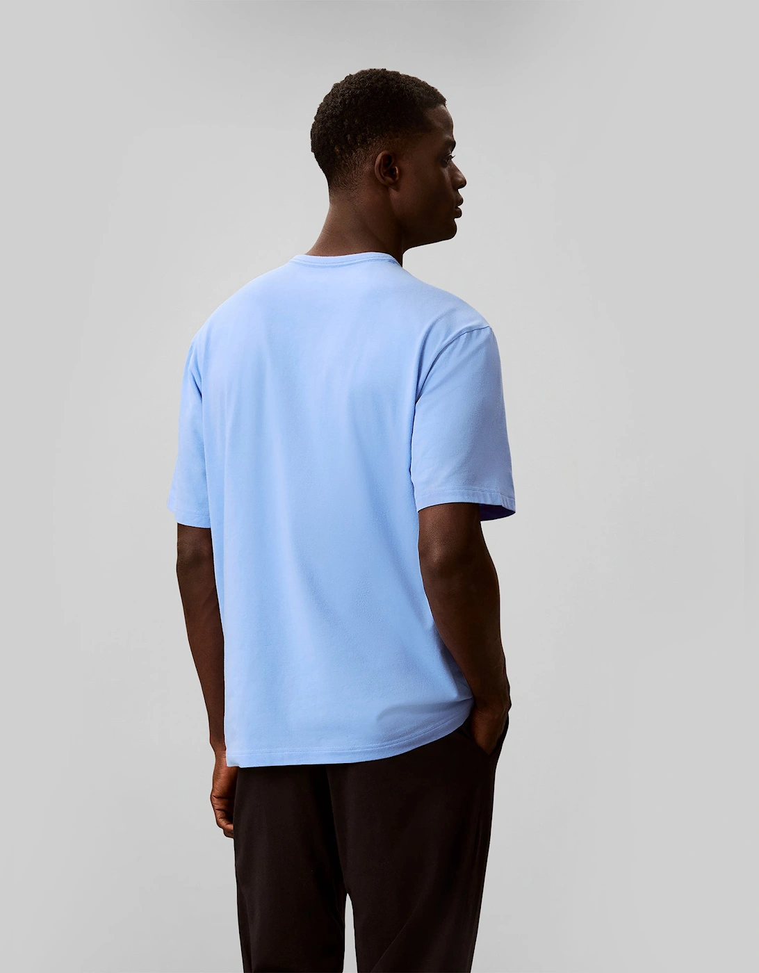 Calvin Klein 2 PACK SS T-SHIRT Mens T-Shirts & Tank Tops Blue Descent