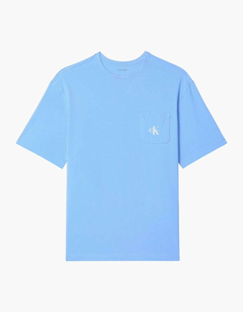 Calvin Klein 2 PACK SS T-SHIRT Mens T-Shirts & Tank Tops Blue Descent