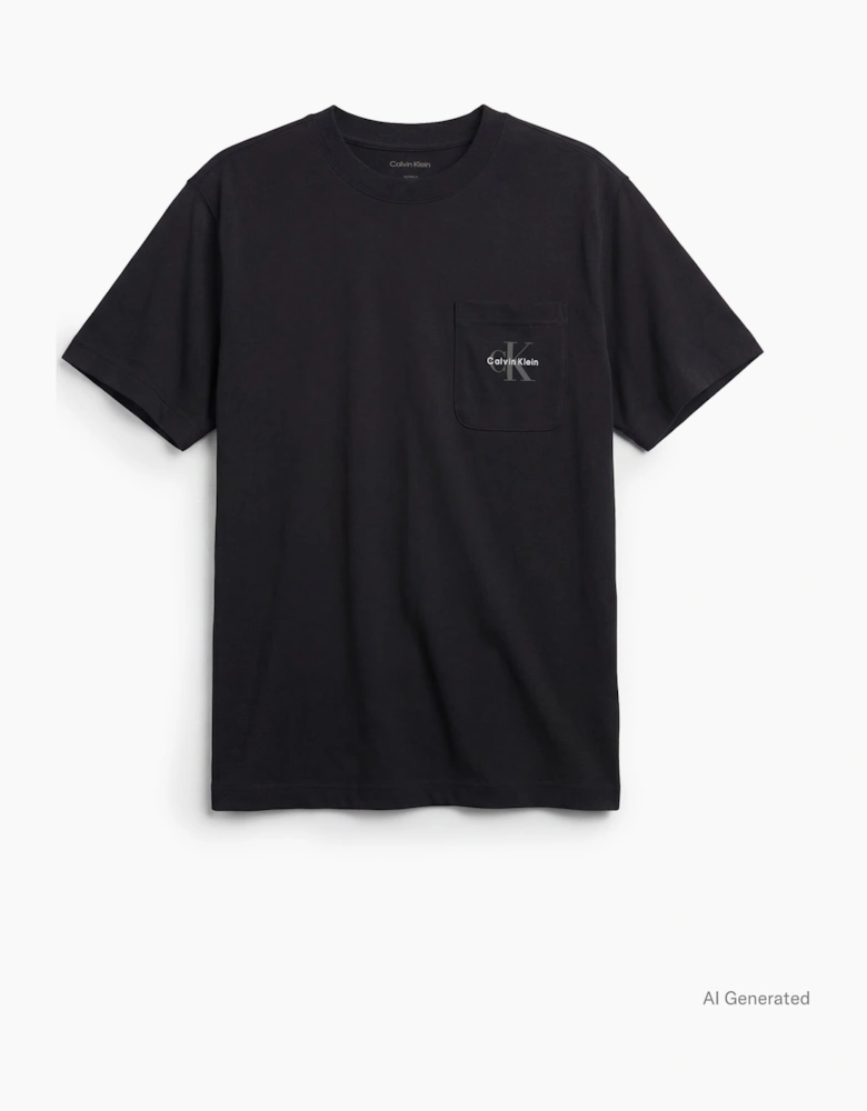 Calvin Klein 3 PACK MICRO SHORTY Mens T-Shirts & Tank Tops Black