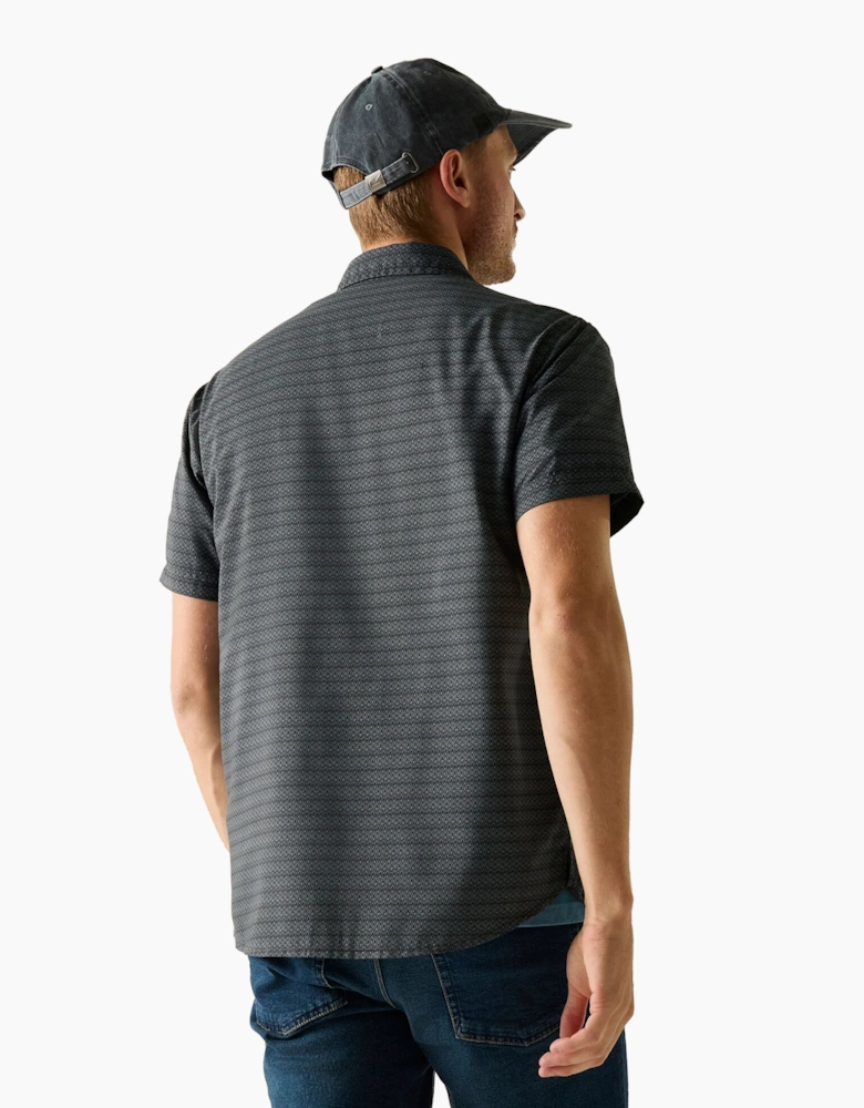 Regatta Mens Mindano Triangle Short-Sleeved Shirt