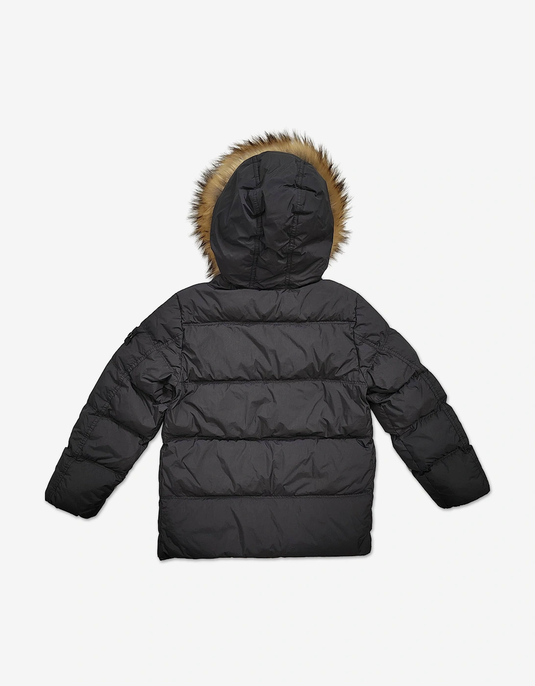 Kids Puffer Jacket in Black