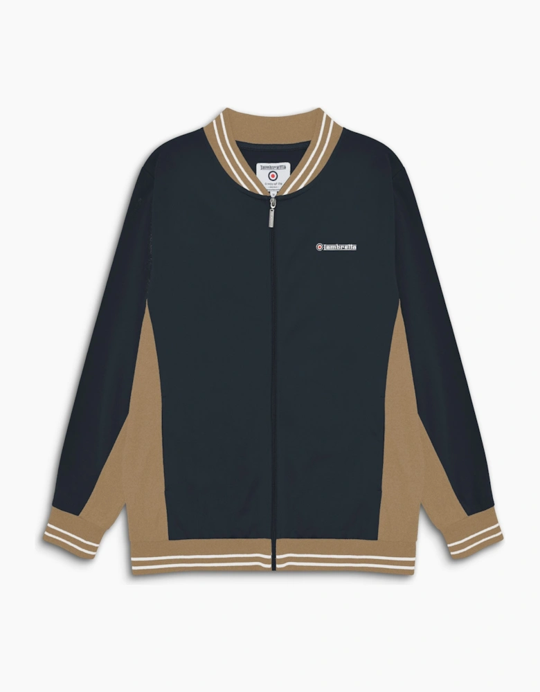 Mens Vintage Track Bomber Jacket