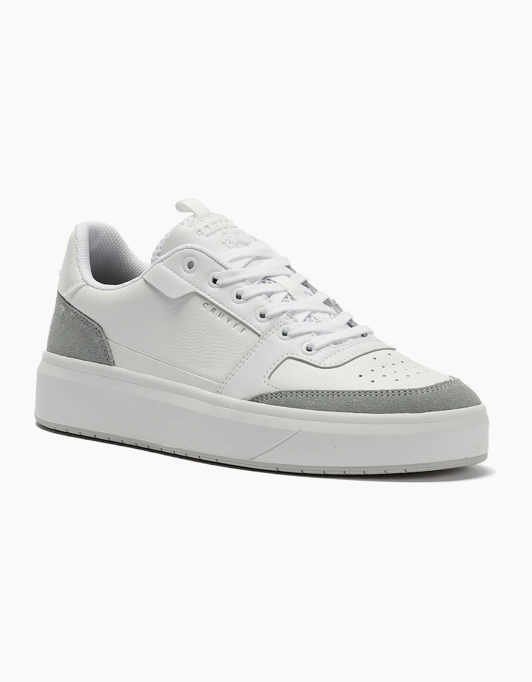 Cruyff Endorsed Pro Men's White/Blue Trainers