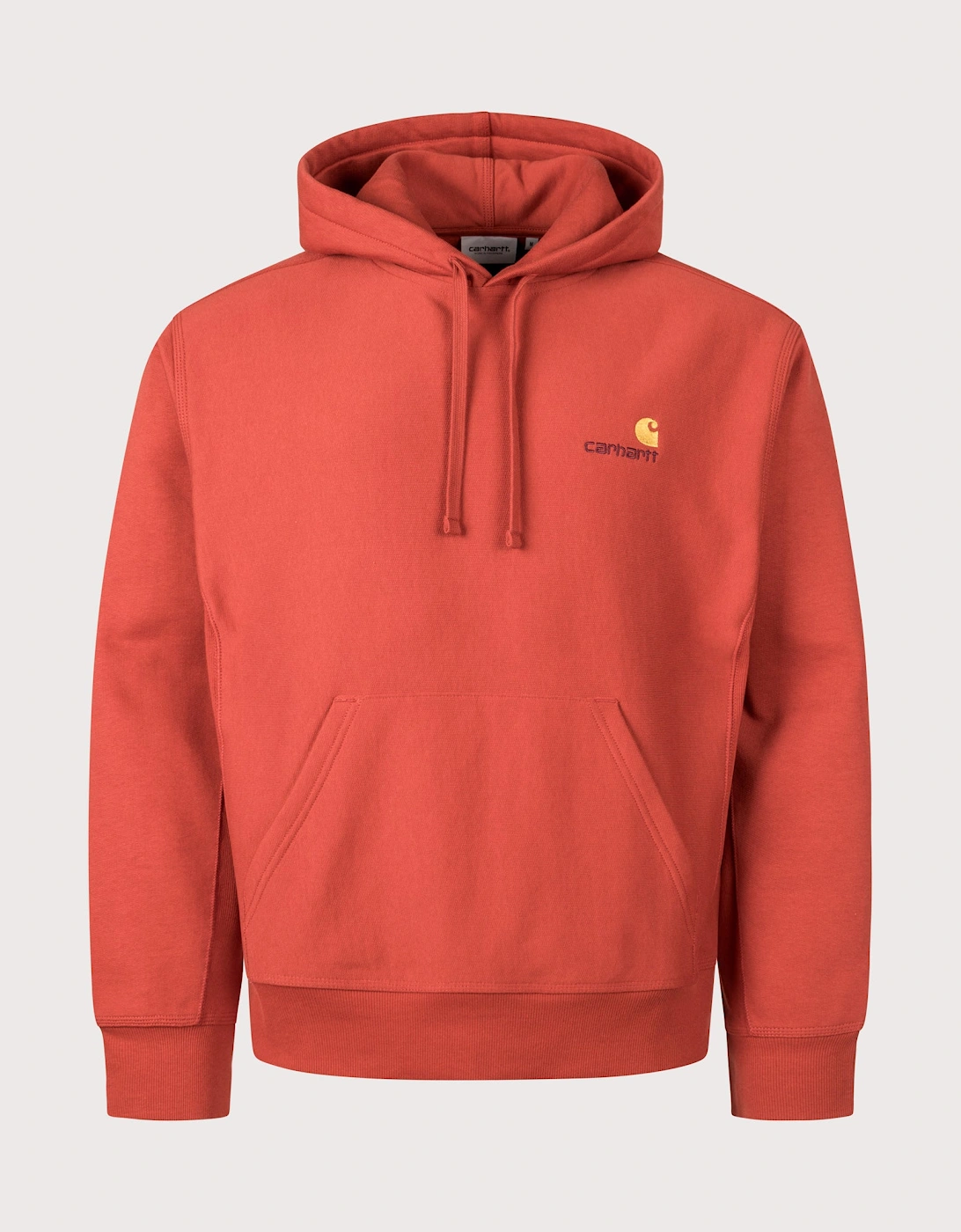 Boxy Loose Fit American Script Hoodie, 4 of 3