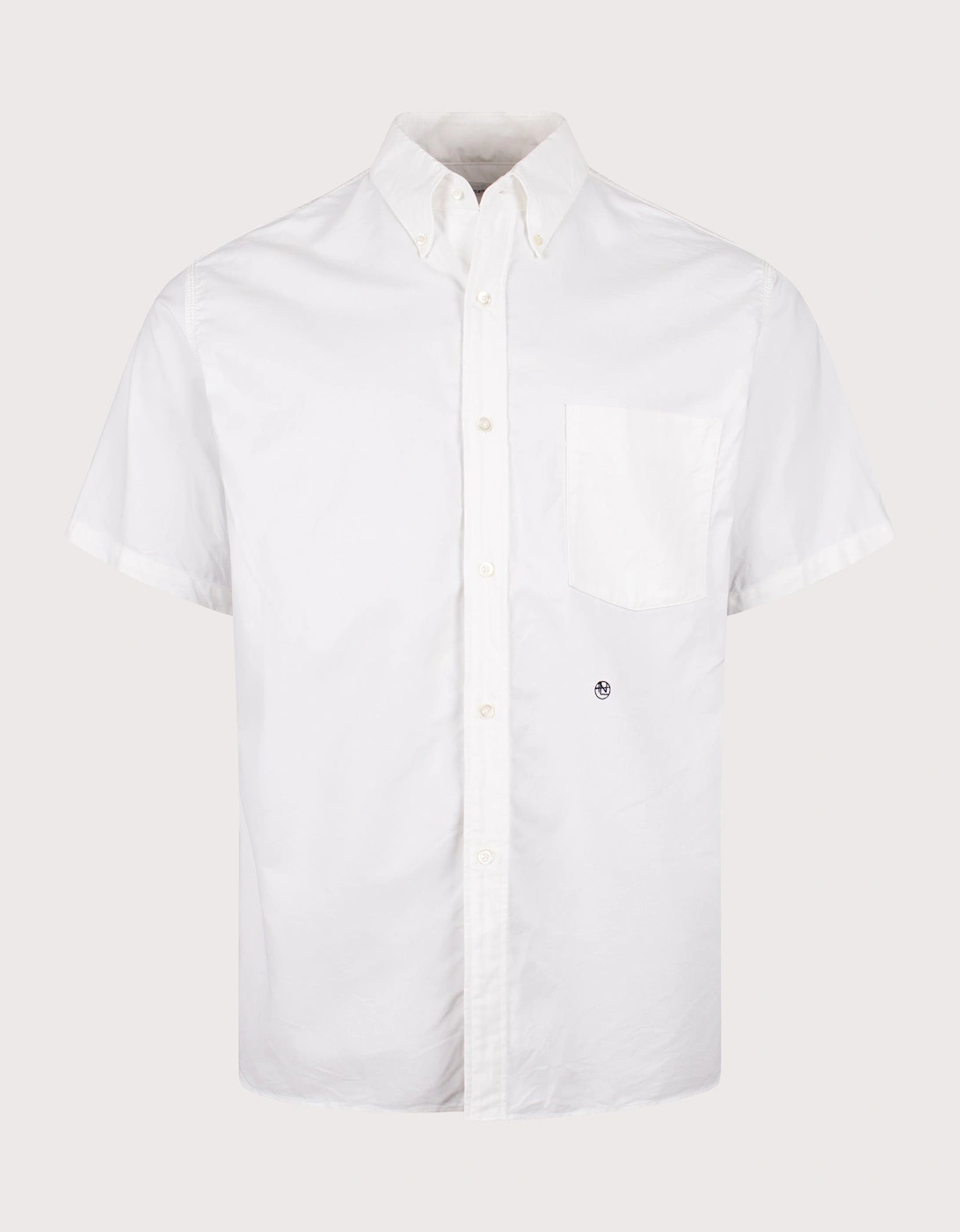 Relaxed fit Button Down Wind Short Sleeve Shirt, 4 of 3