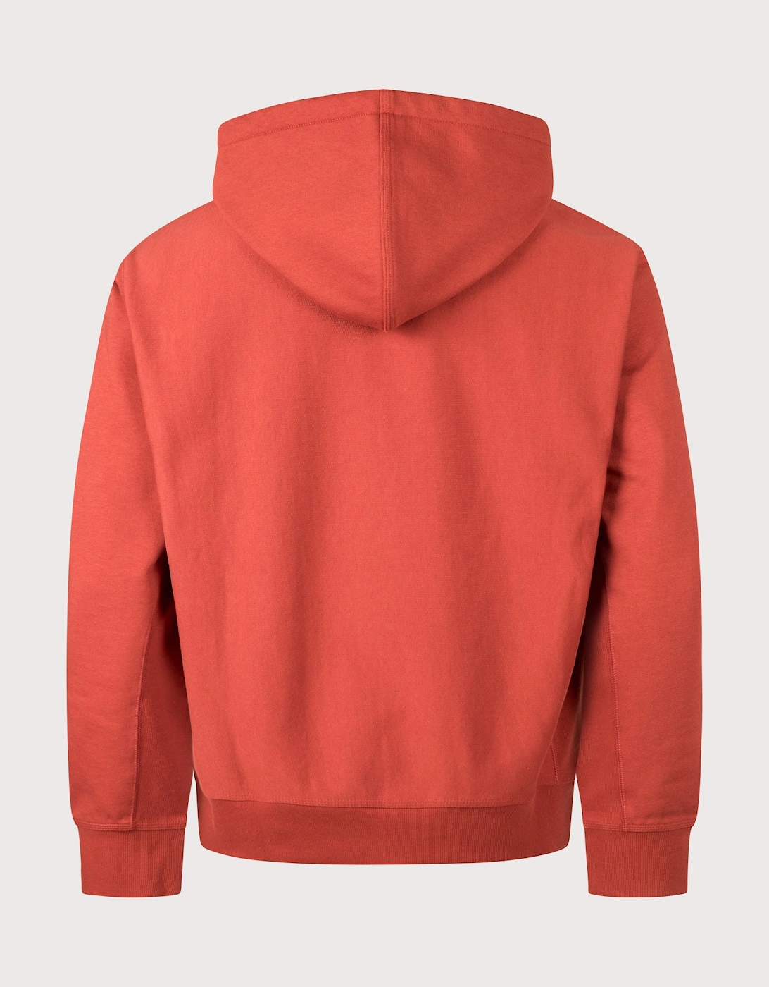 Boxy Loose Fit American Script Hoodie