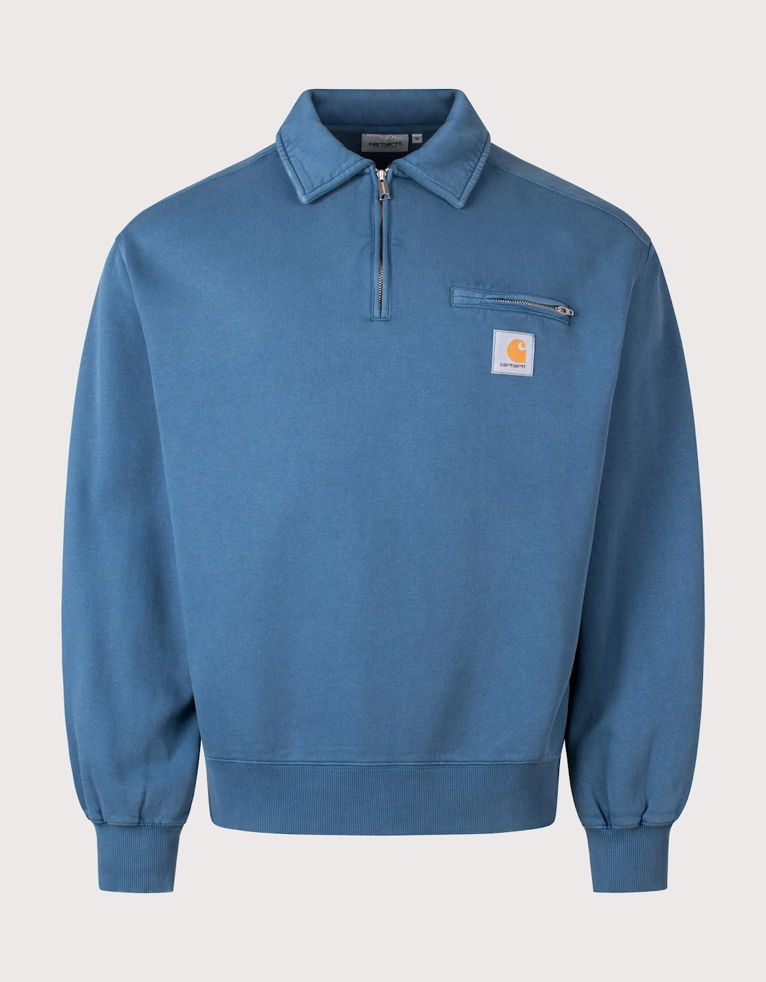 Oversized Half Zip Detroit Sweatshirt, 4 of 3