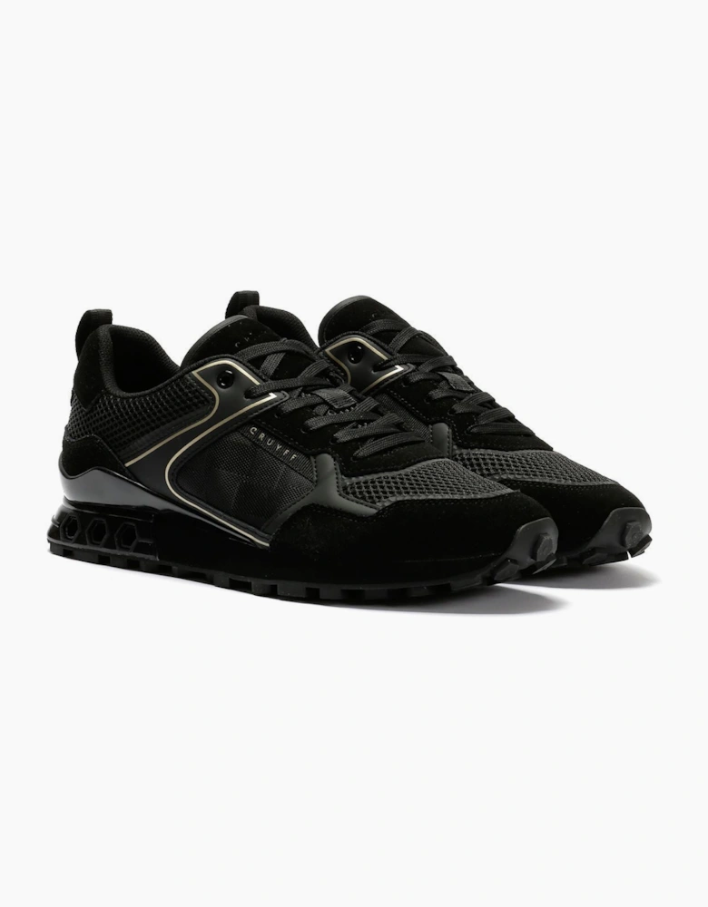 Cruyff Fuori Men's Black/Gold Trainers