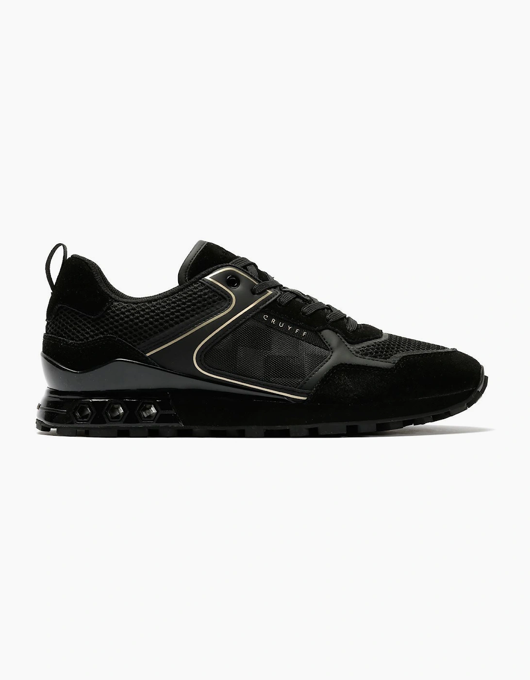 Cruyff Fuori Men's Black/Gold Trainers