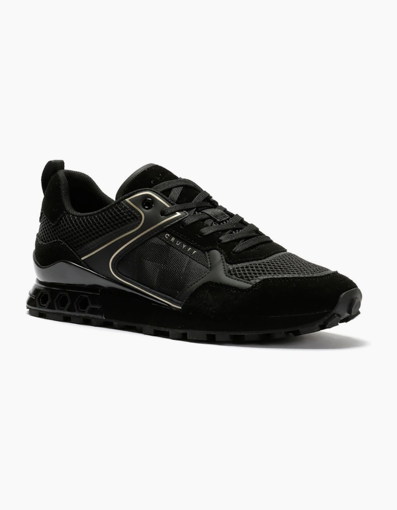 Cruyff Fuori Men's Black/Gold Trainers
