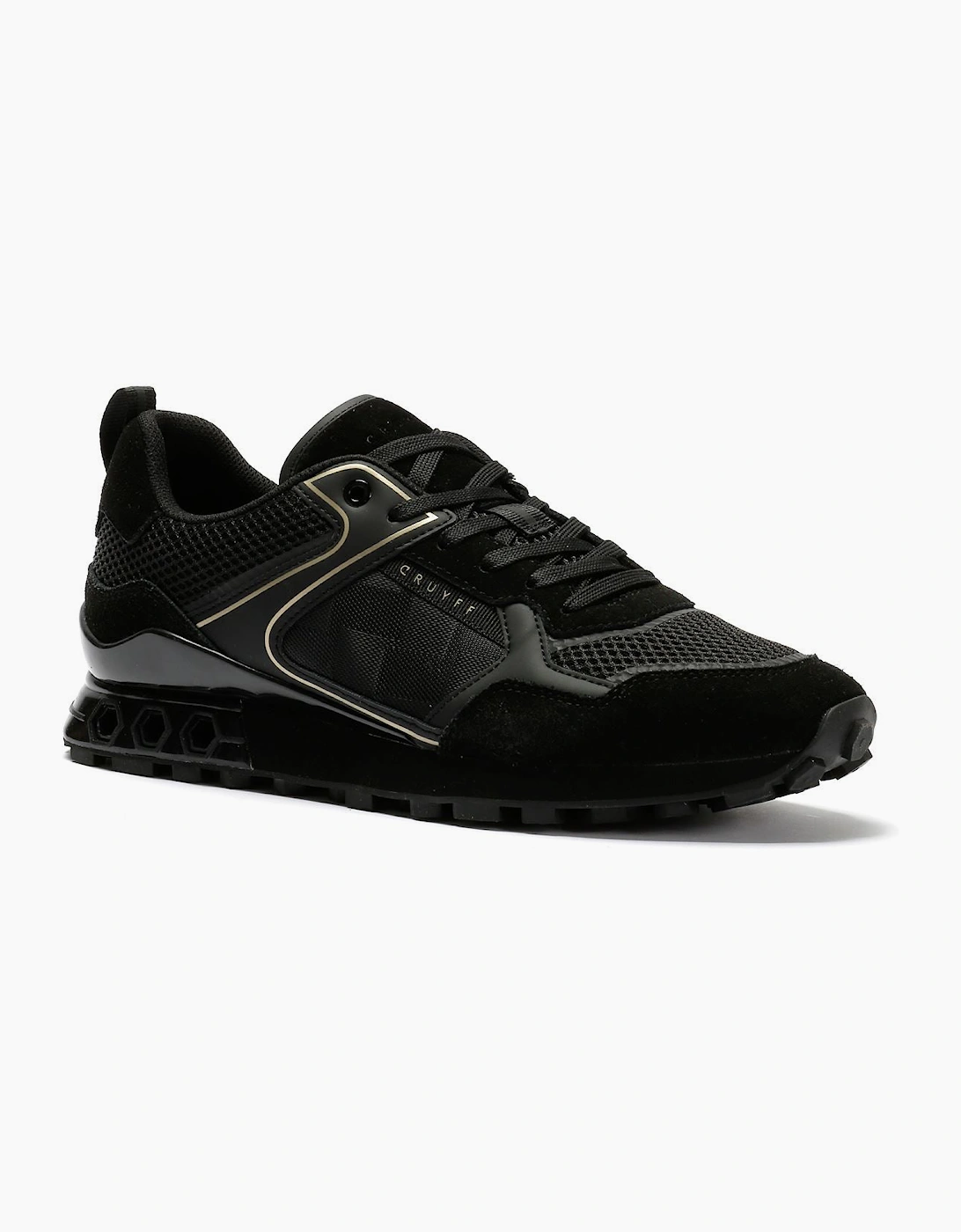 Cruyff Fuori Men's Black/Gold Trainers