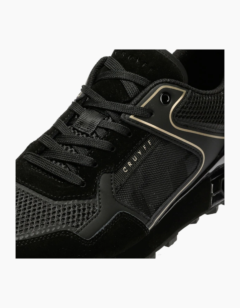 Cruyff Fuori Men's Black/Gold Trainers