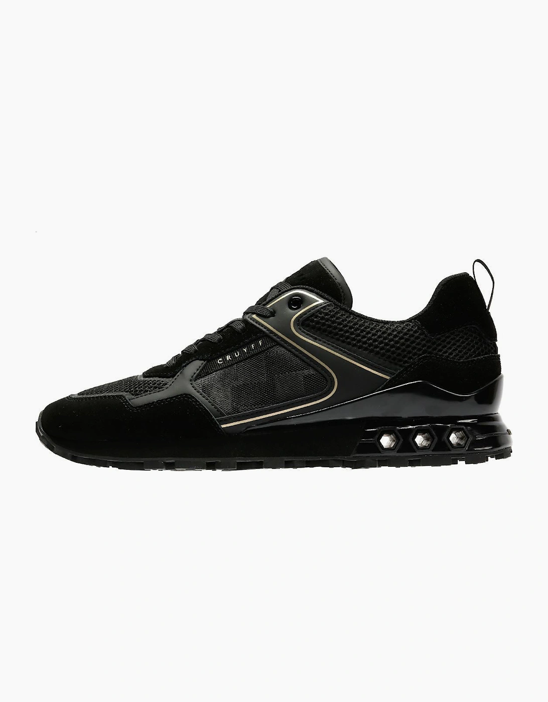 Cruyff Fuori Men's Black/Gold Trainers