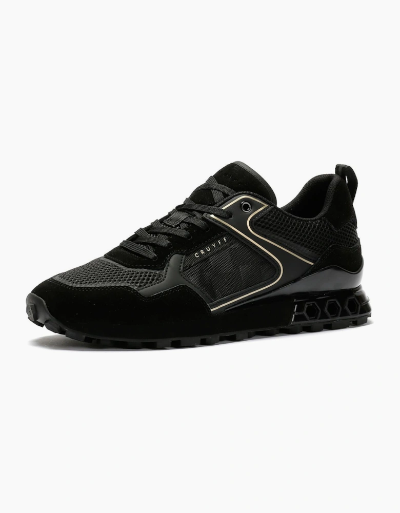 Cruyff Fuori Men's Black/Gold Trainers