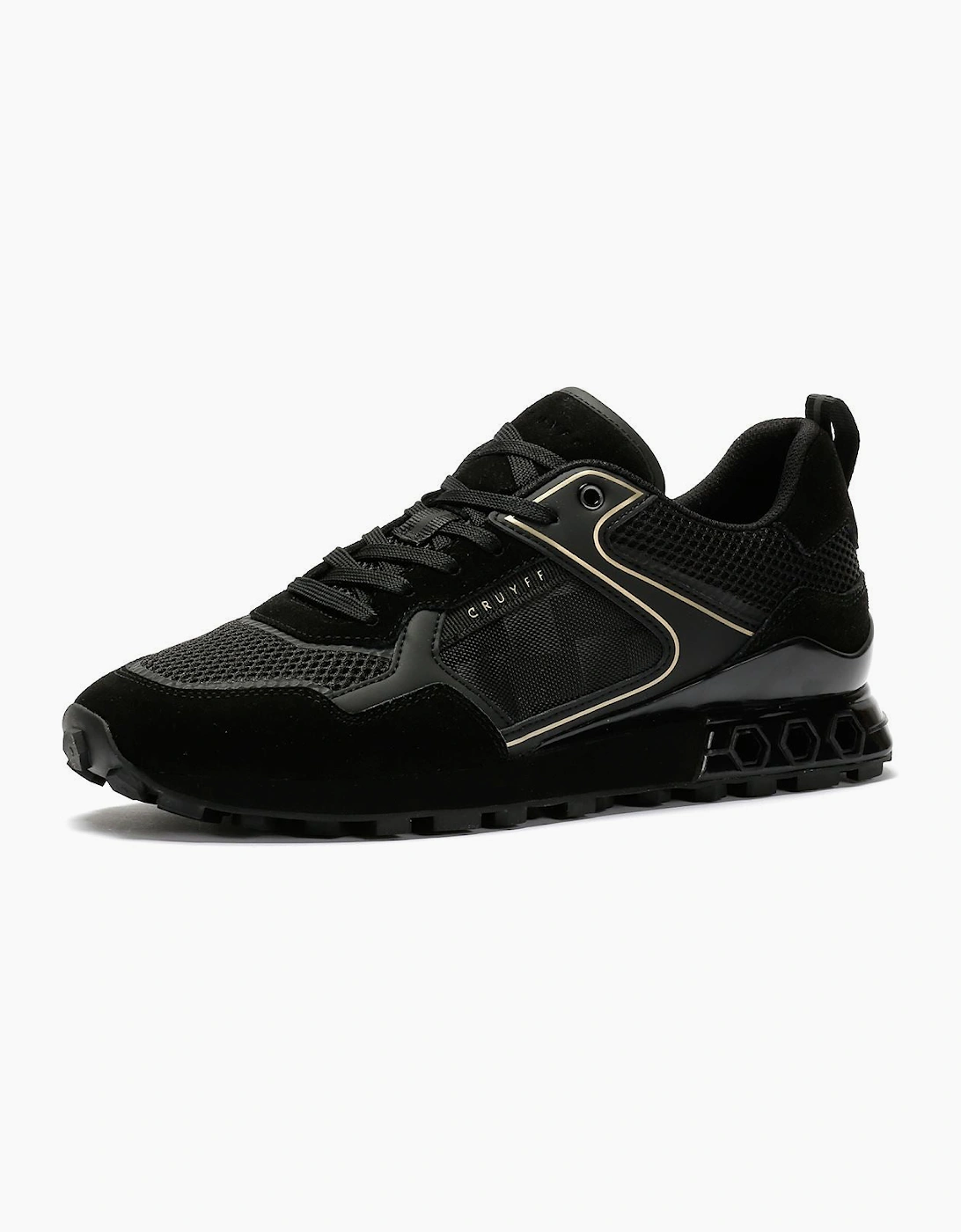 Cruyff Fuori Men's Black/Gold Trainers