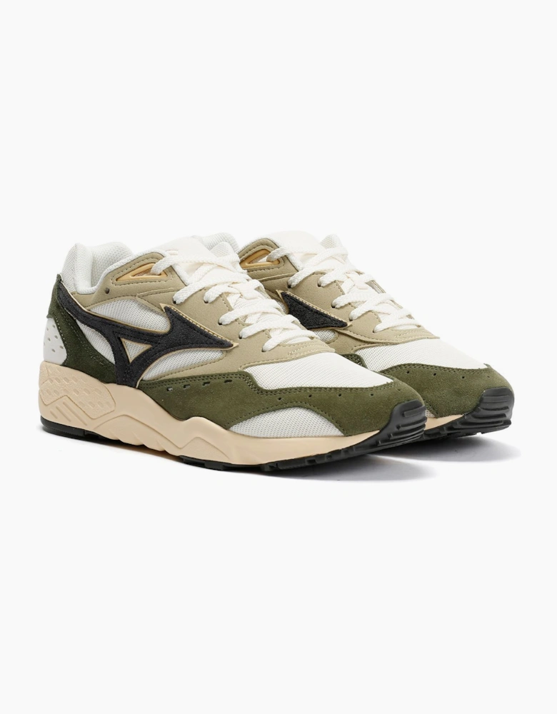 Mizuno Contender S Pristine/Sand/Clover Trainers