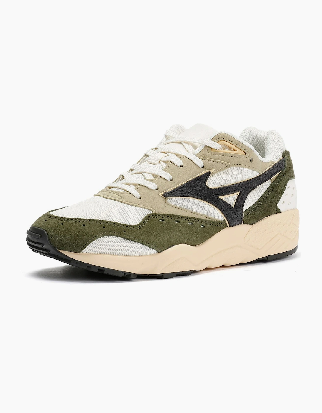 Mizuno Contender S Pristine/Sand/Clover Trainers