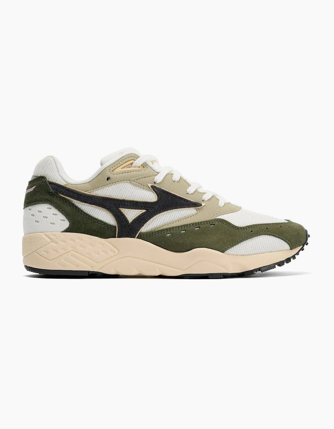 Mizuno Contender S Pristine/Sand/Clover Trainers