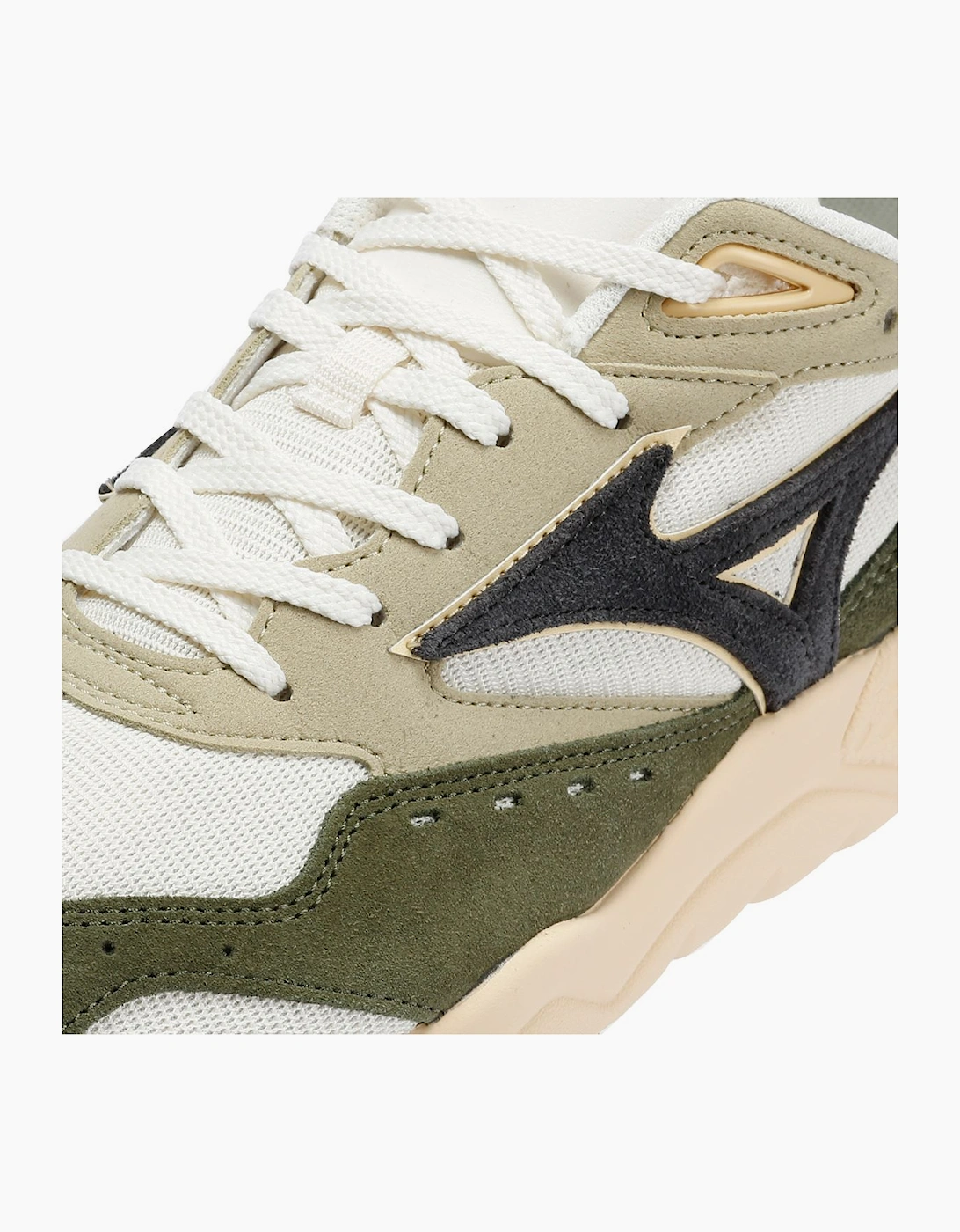 Mizuno Contender S Pristine/Sand/Clover Trainers
