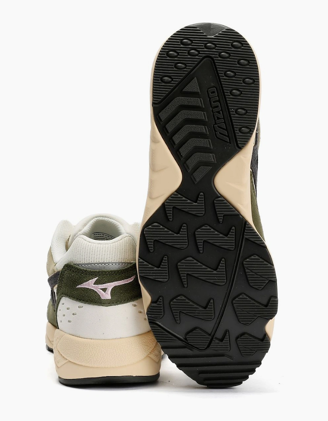 Mizuno Contender S Pristine/Sand/Clover Trainers