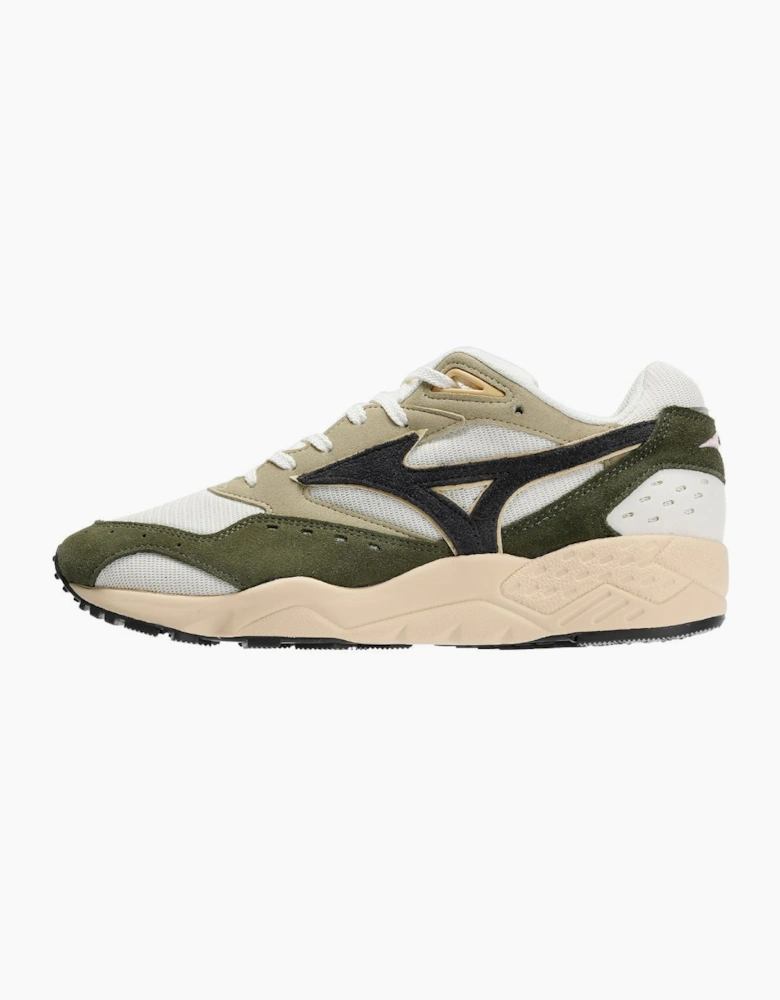 Mizuno Contender S Pristine/Sand/Clover Trainers