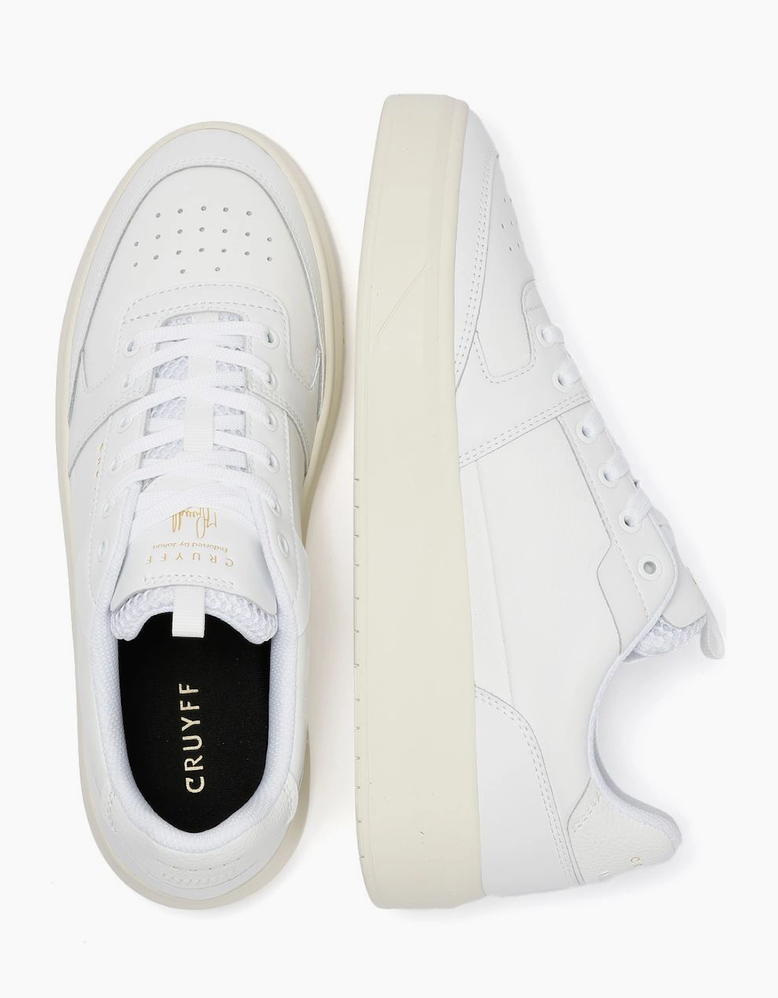 Cruyff Endorsed Pro Men's White Trainers