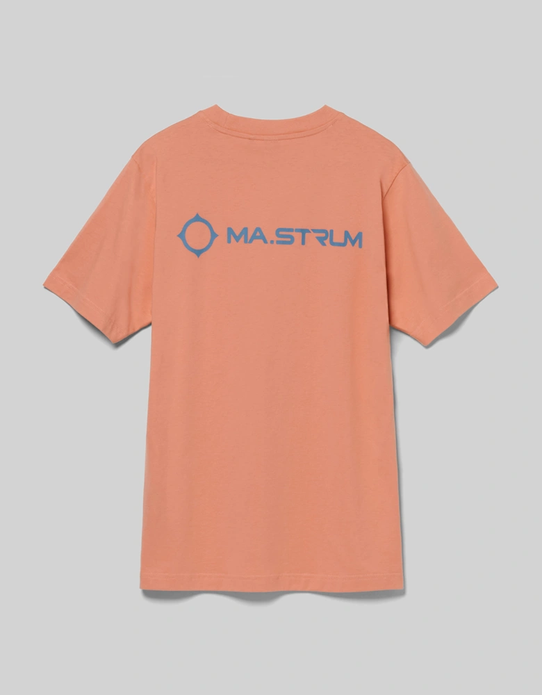 Mastrum Yawl Back Print T-Shirt - Canyon Clay