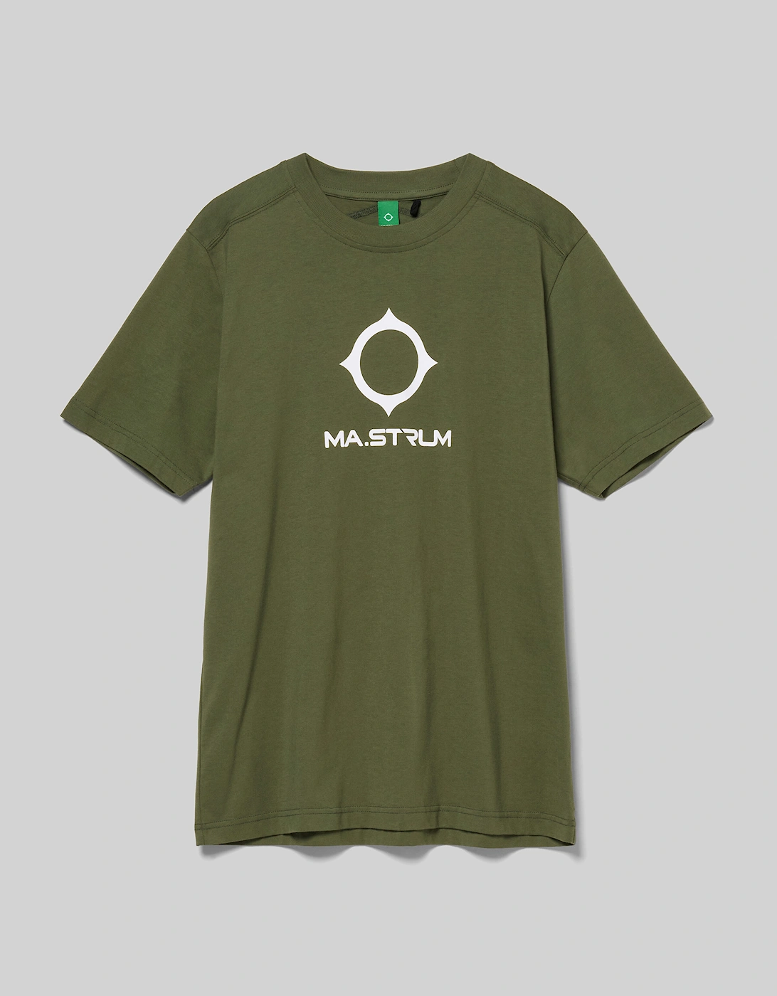 Mastrum Beam Chest Logo T-Shirt - Bronze Green