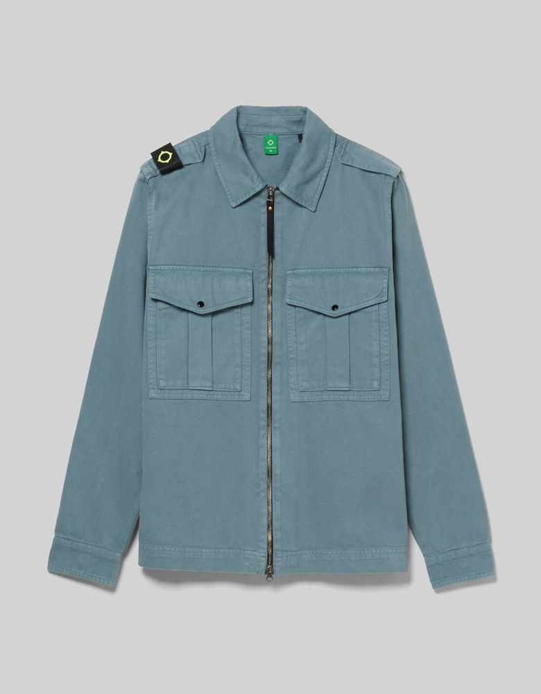 Mastrum Isotope Overshirt - Aegean Blue