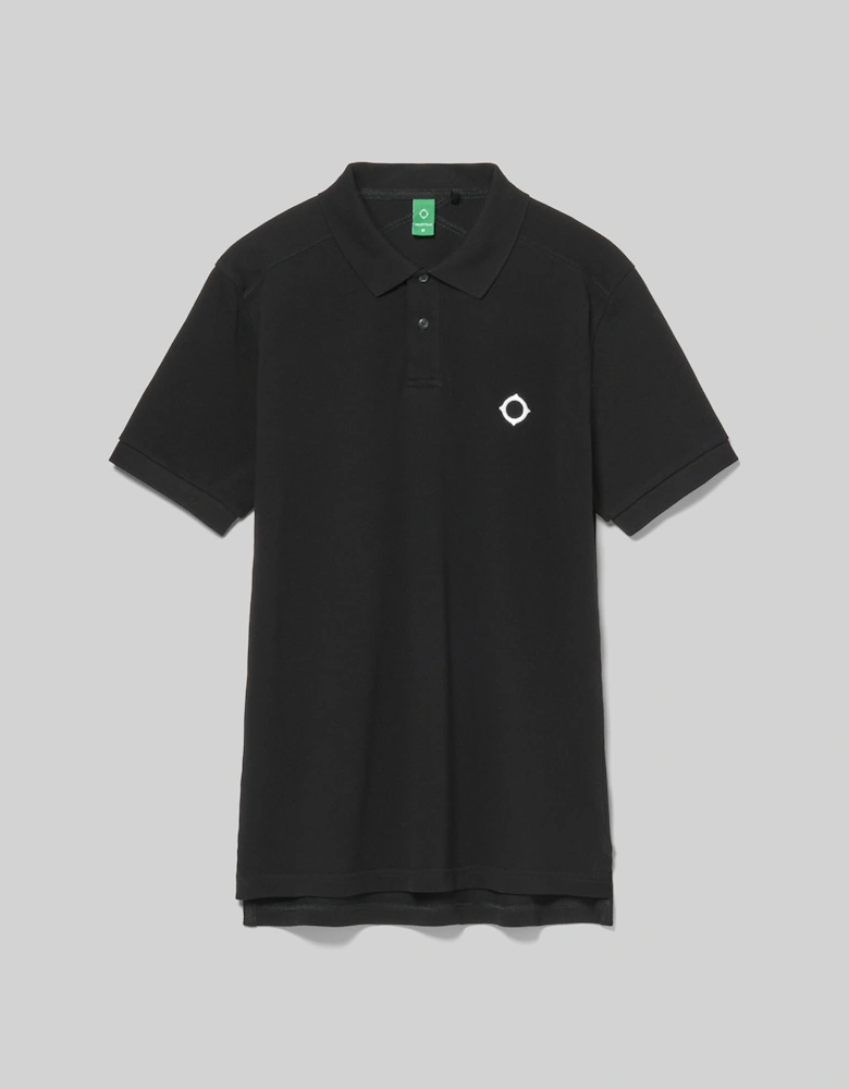 Mastrum Pique Polo Shirt - Jet Black