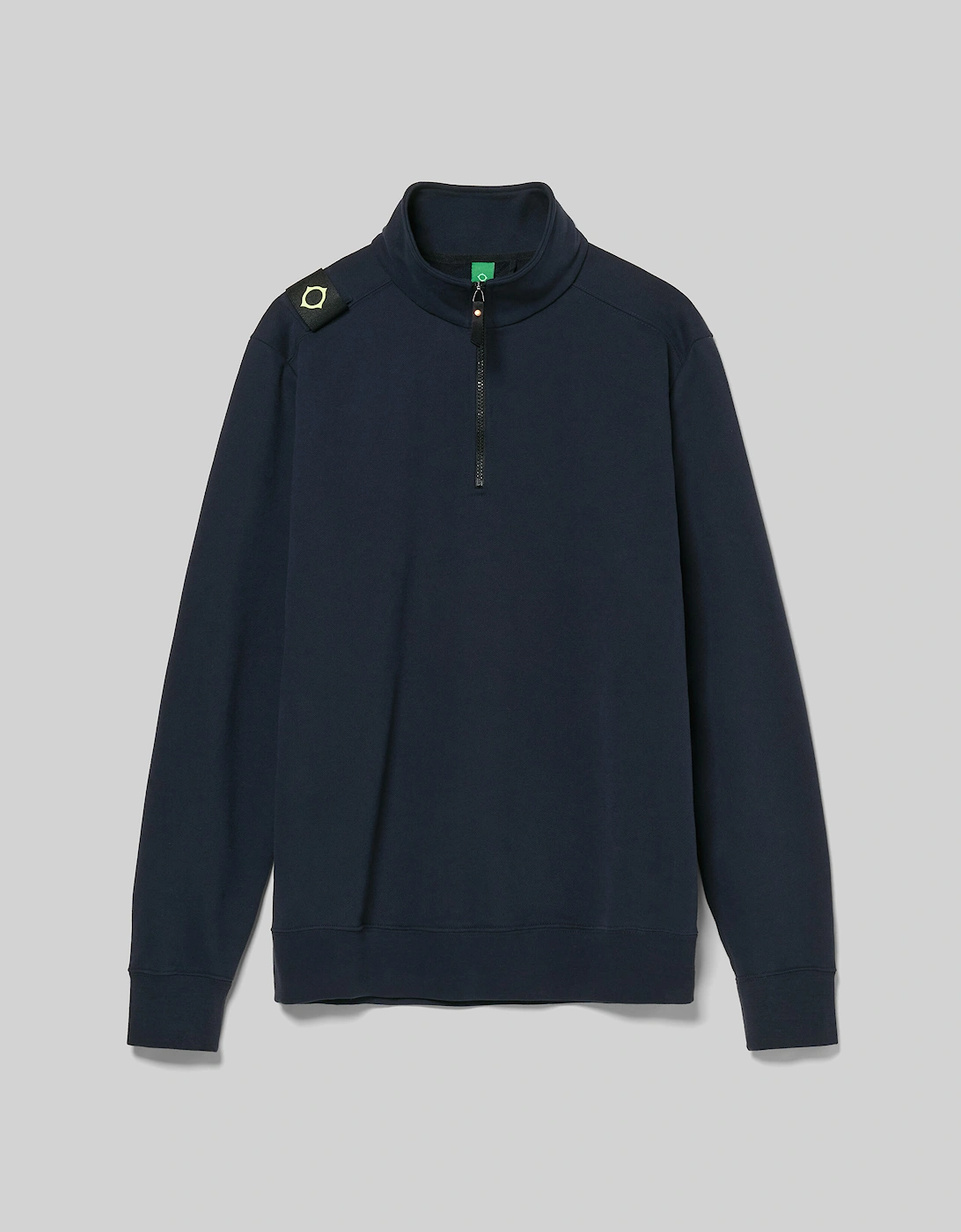 Ma.Strum Ma.Strum Men's Mastrum Quarter-Zip Sweatshirt - Inky Navy