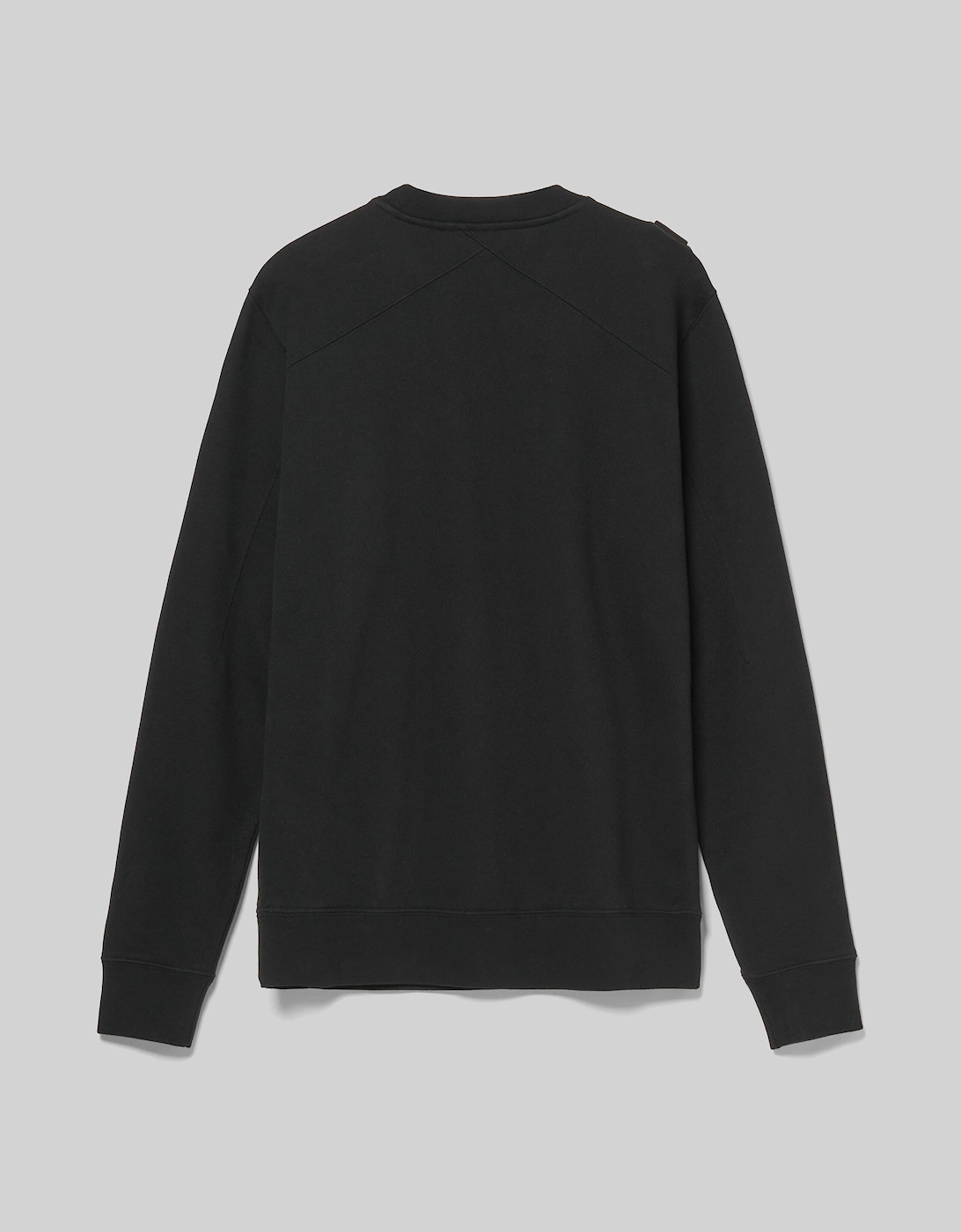 Mastrum Crew Neck Sweatshirt - Jet Black
