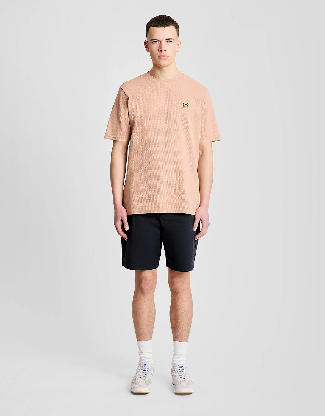 Textured Jacquard T-Shirt