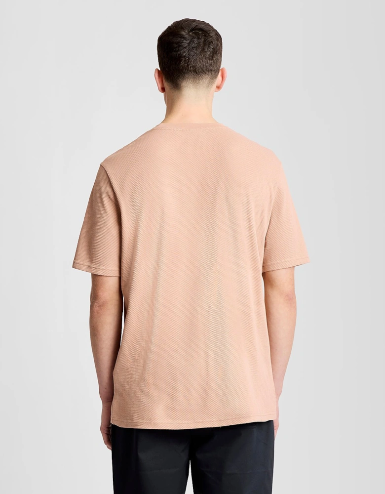 Textured Jacquard T-Shirt