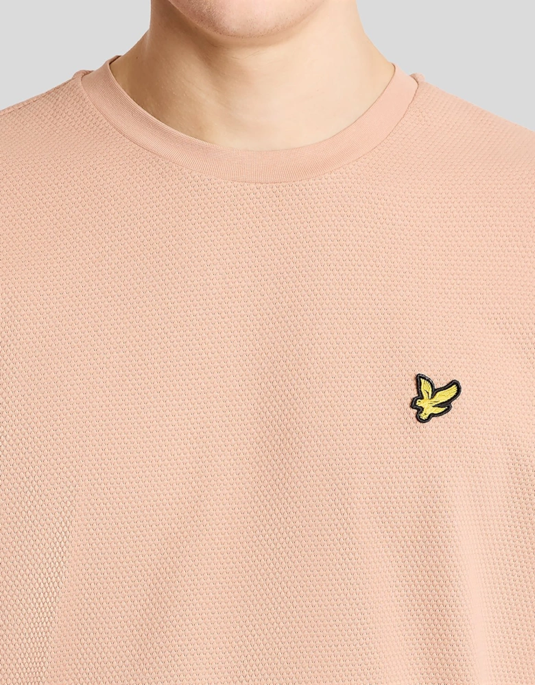 Textured Jacquard T-Shirt
