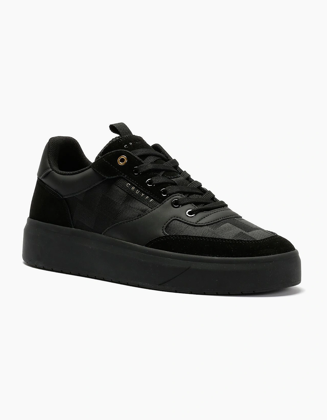 Cruyff Terra Court Men's Black/Gold Trainers